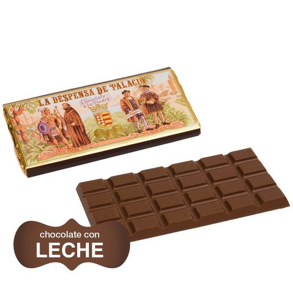 Tableta de chocolate artesanal Padre Matías con leche